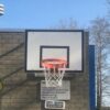 Basketbalbord met muurbevestiging 9 Basketbalbord voor buiten met muurframe